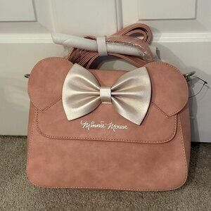Loungefly x Minnie Ears & Bow Pink Crossbody Bag